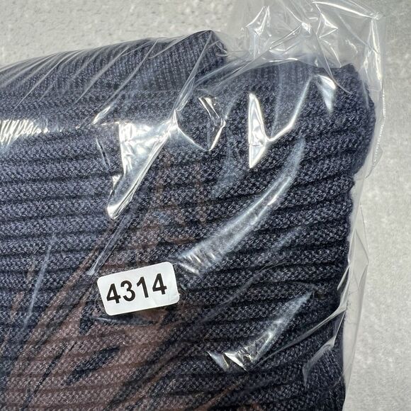 Tory Burch Marcia Button Down Cardigan Sweater Wool Navy Blue Women’s Large $395 - Picture 12 of 12